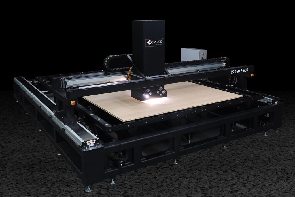 Scanner planetário cruse para grandes formatos